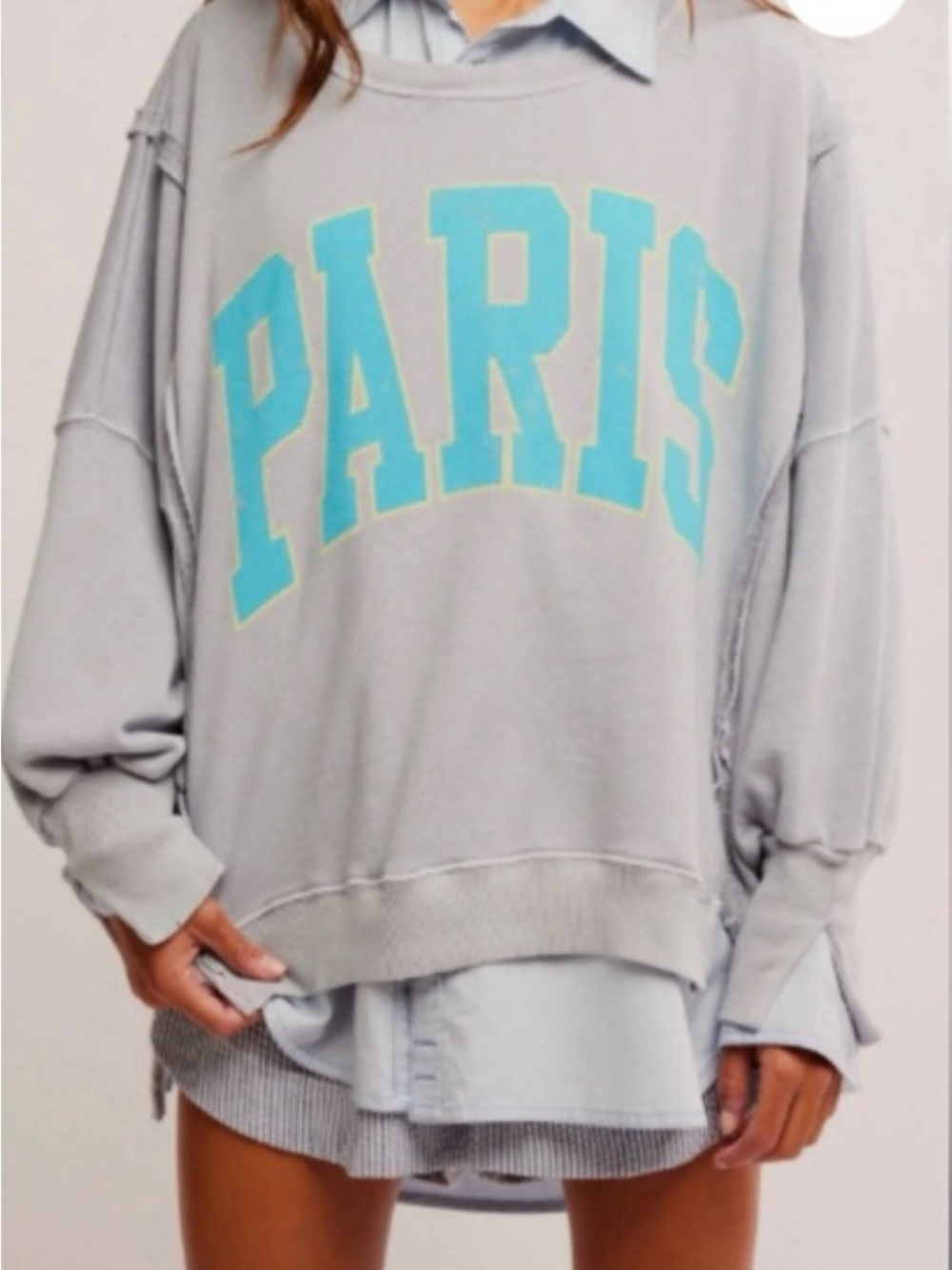 Free People We the Free Paris Camden Sweatshirt